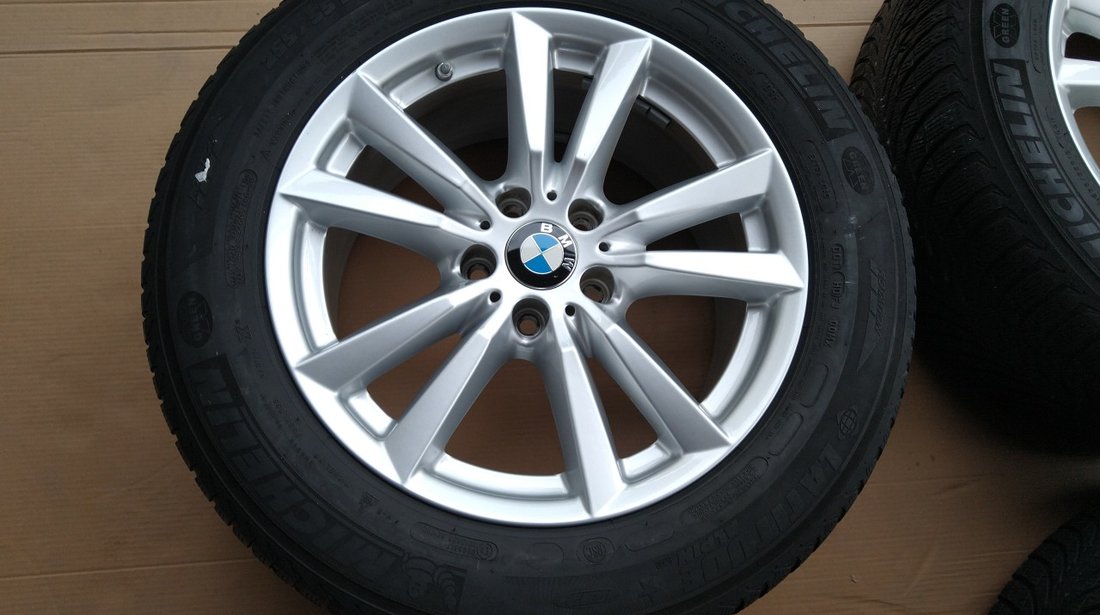 Jante 18 inch Originale BMW X5 F15 Style 446 cu anvelope de iarna  225 55 R18 - Impecabile Germany