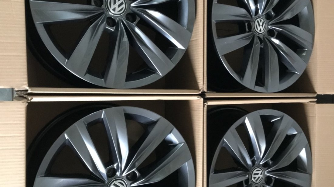 Jante 18 Originale 5X112 VW Arteon Passat Sharan B8 CC Tiguan Phaeton Touran Jetta Skoda Superb 3 RS