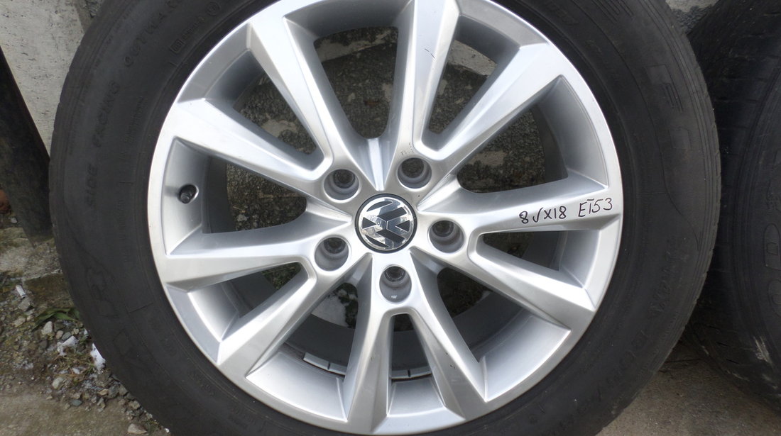 Jante 18 VW Touareg 255 55 18 Vara Goodyear Karakum