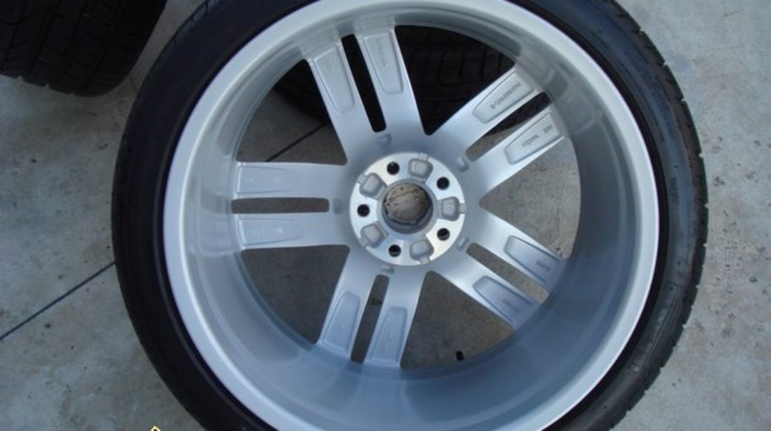 Jante 20 toli originale audi A4  A6  Q3 cu anvelope 255 35 20 pirelli p zero