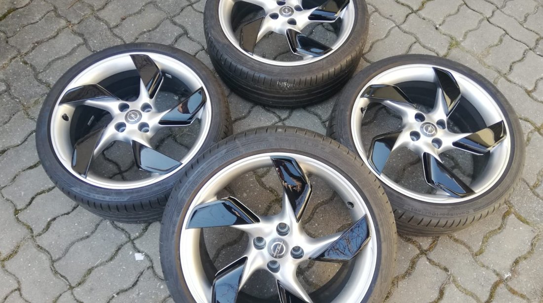 Jante 4x100 R18 orig.GM Opel Adam(Corsa,Astra,etc)/anvelope de vara 225 35 R18 Continental