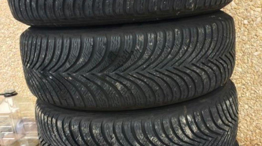 Jante 5x112 r15 + anvelope de iarna Michelin Alpin 5