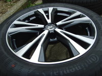 Jante 5x114,3 pe 18 originale Nissan Qashqai din 2019/anvelope vara noi 215/55R18 Conti EcoContact 5
