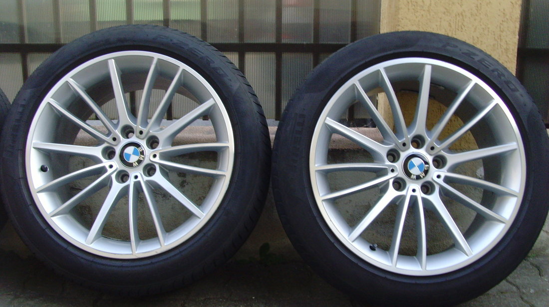 Jante 5x120 pe 19 origine BMW serie 7 F01,F02,F04,serie 5 GT F07,245/45 R19 fata si 275/40 R19 spate