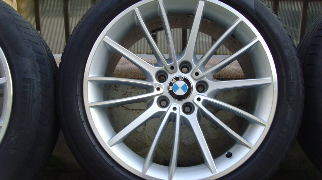 Jante 5x120 pe 19 origine BMW serie 7 F01,F02,F04,serie 5 GT F07,245/45 R19 fata si 275/40 R19 spate