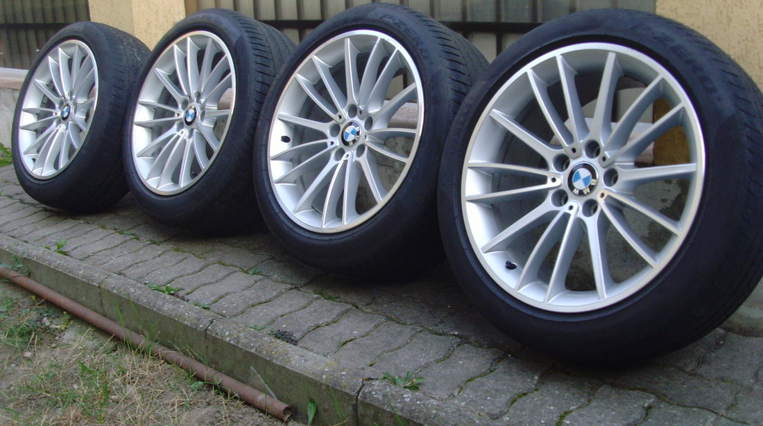 Jante 5x120 pe 19 origine BMW serie 7 F01,F02,F04,serie 5 GT F07,245/45 R19 fata si 275/40 R19 spate