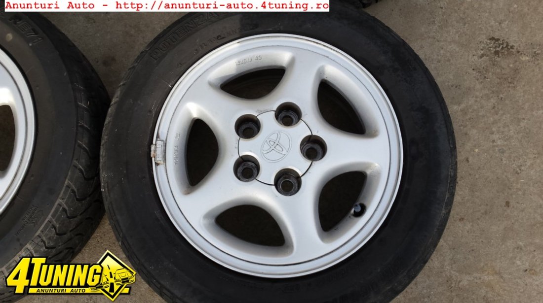 Jante aliaj 14 toyota 5x114 3