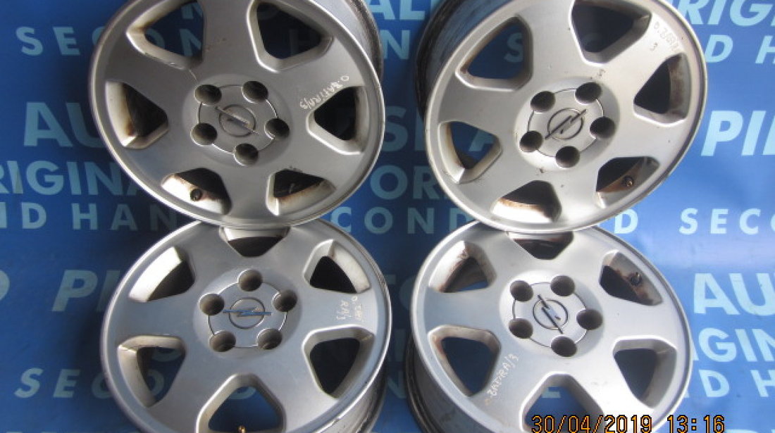 Jante aliaj 15" 5x110 Opel Zafira; ET 43, 6J