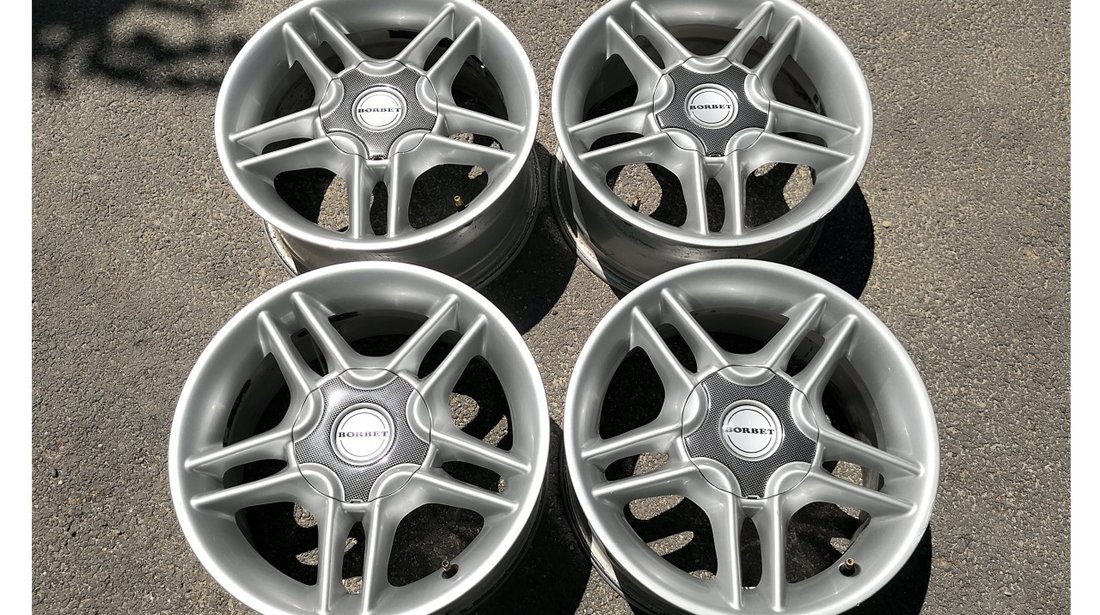 Jante aliaj 15" BORBET Audi,Vw,Seat,Skoda,Ford,etc 5x112