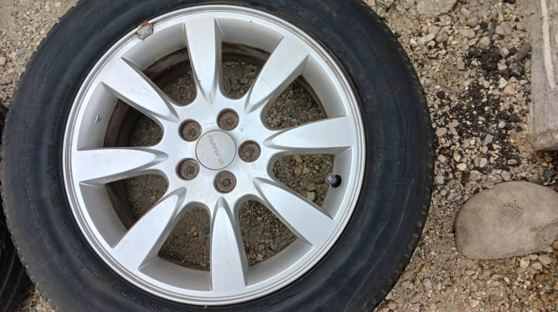 jante aliaj 16" 5x100 subaru forester,originale,impecabile cu anvelope de vara