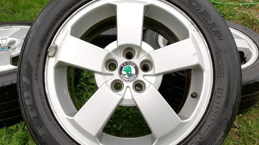 Jante aliaj 16 Skoda Octavia 1, Fabia, Rapid, Roomster - 5x100 – Originale