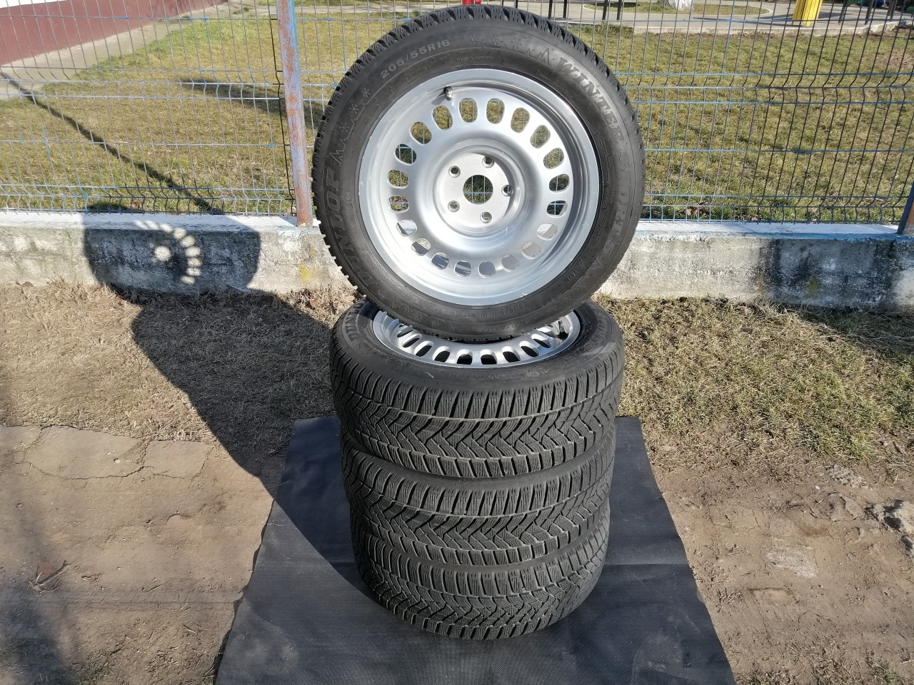 Jante aliaj 16" ultra usoare 6.1Kg originale Audi cod OEM 4D0601025M Burnished Aluminium