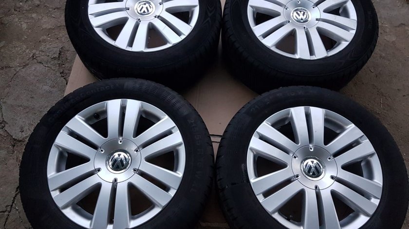 Jante aliaj 16" Vw 5x112+Anvelope 215/55/16