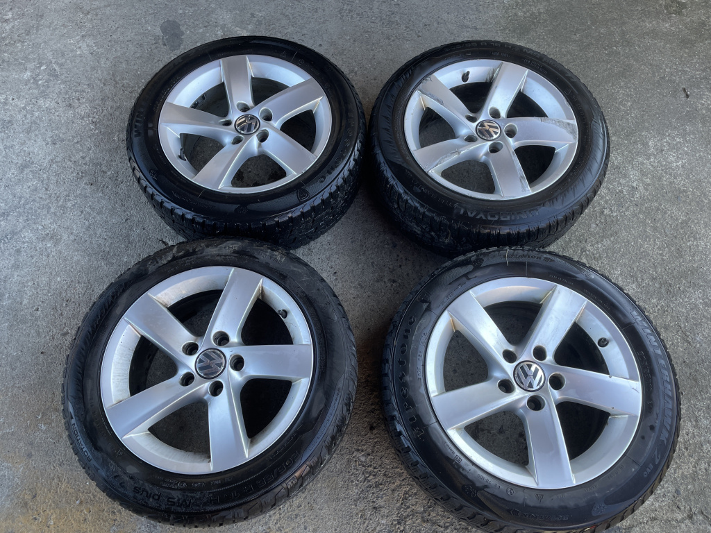 Jante aliaj 16 VW Passat B7 R-Line 2.0TDI sedan 2011 (205/55R16 ET45)
