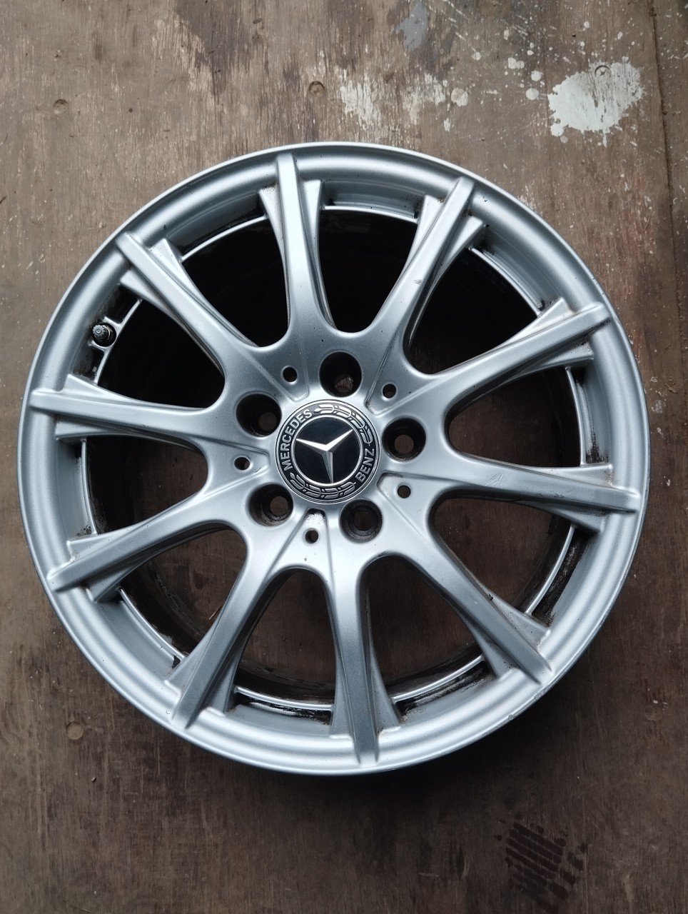 Jante aliaj 16 zoll originale Mercedes C Class W205 cu senzori de presiune