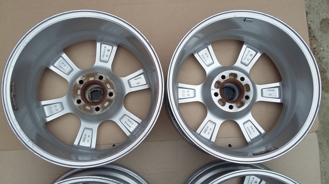 Jante Aliaj 17" 5x114,3 Platin Germany pt. Renault, Dacia, Nissan