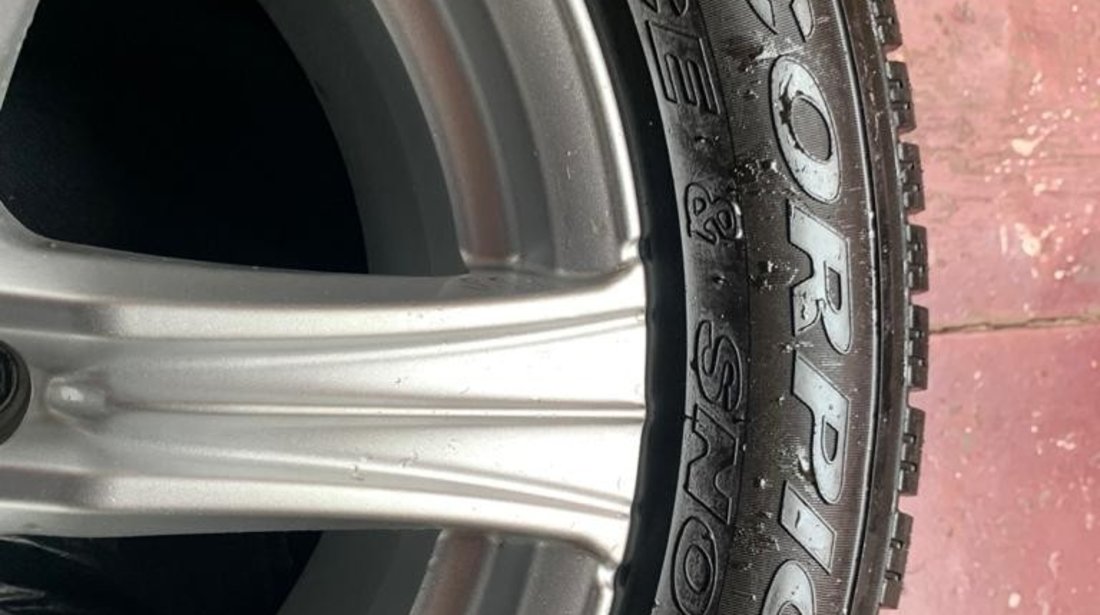 Jante aliaj 17" si cauciucuri iarna pirelli scorpion + cadou