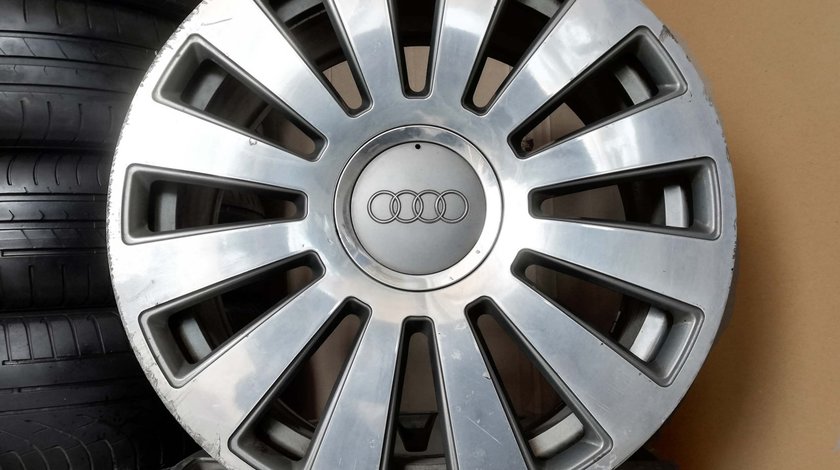 Jante aliaj 19 Audi A4 A6 A8 Q3 cu senzori de presiune - 5x112 Originale Audi A8