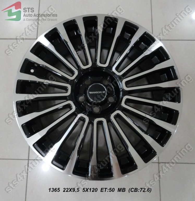 JANTE ALIAJ 22" 5 X 120 PENTRU RANGE ROVER [M-LOOK]