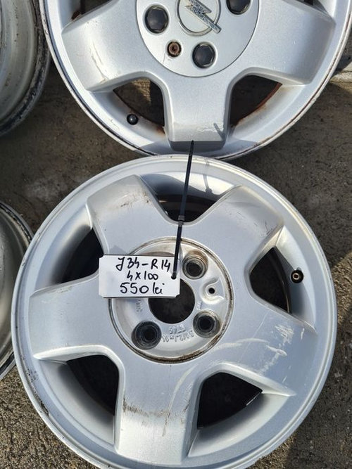 Jante aliaj 4x100 R14 ET49 Opel Corsa C Combo Tigra Astra G J34