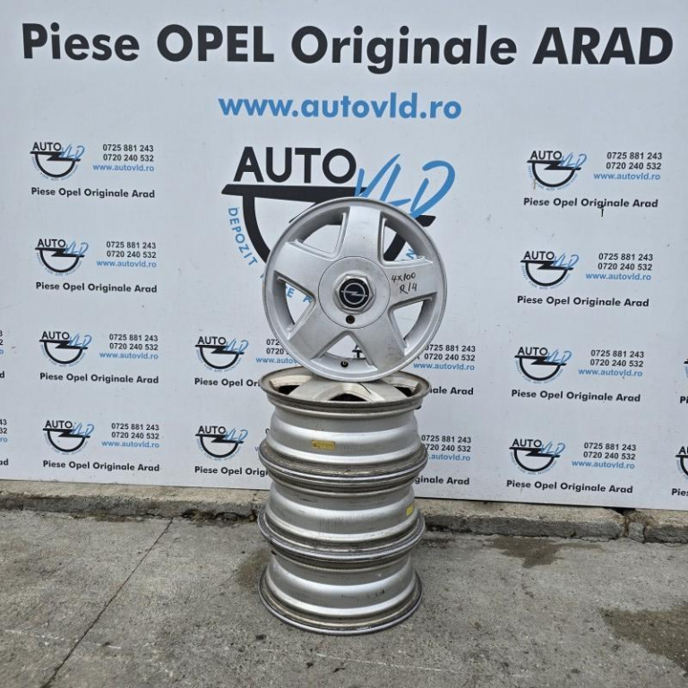 Jante aliaj 4x100 R14 Opel Corsa C 2000-2006