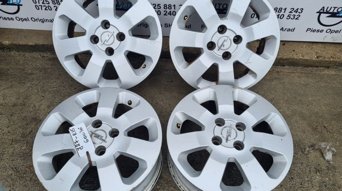 Jante aliaj 4x100 R15 Opel Astra G H Vectra B Corsa C Combo Tigra J27