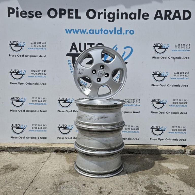 Jante aliaj 4x100 R15 Opel Corsa C facelift 2003-2006