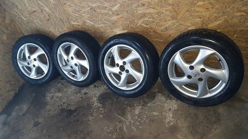 Jante aliaj 4x108 cu anvelope iarna kleber krisalp 195 55 15 4x108 peugeot 206