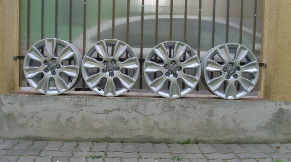 Jante aliaj 5x100 si 5x112 pe 16 si 17 originale Audi A1, A3, A4, A4B8 , A5, A6, A6 nou