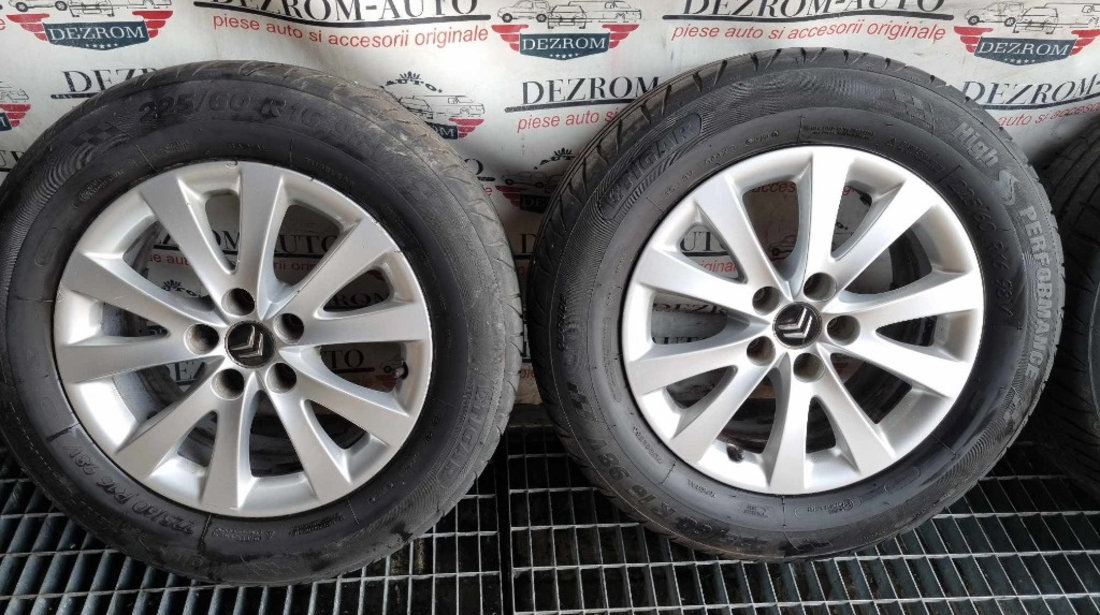 Jante aliaj 5x108 7Jx16CH cu anvelope (225/60/R16) 9687895880 CITROËN C4 II Picasso