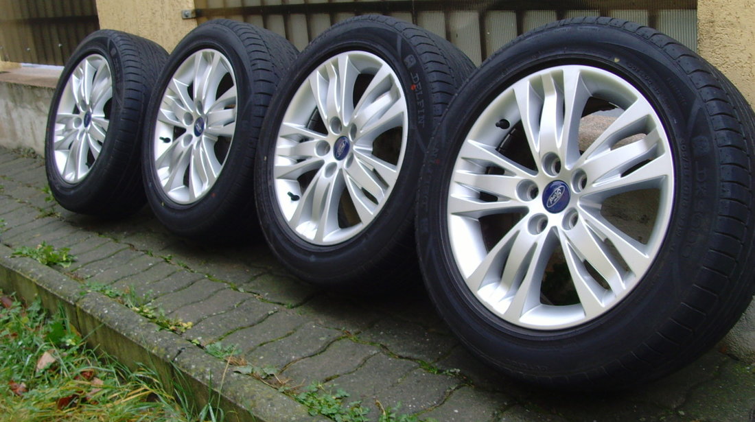 Jante aliaj 5x108 pe 16 orig.Ford Focus 3,(Focus 2,Mondeo,C-Max,S-Max,Galaxy)/c.vara 205/55R16