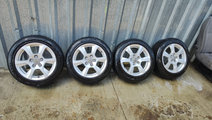 Jante aliaj 5x112 cu anvelope M+S 205 / 55 R16 Dot...