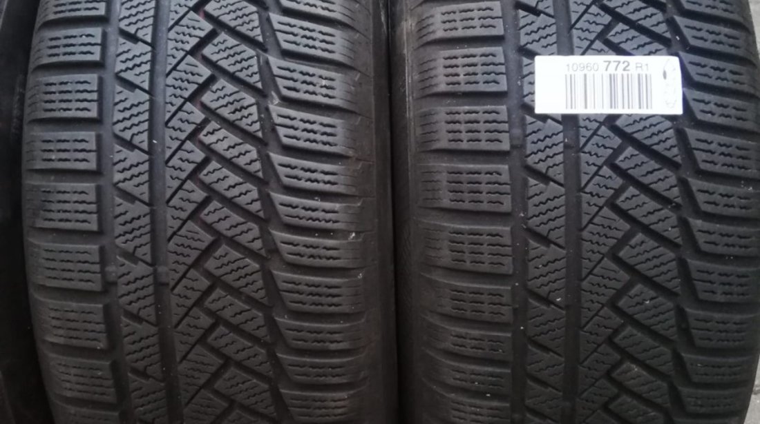 Jante aliaj 5x112 pe 16 originale Audi A4 B8 cu 225/55 R16 Continental de iarna ca noi