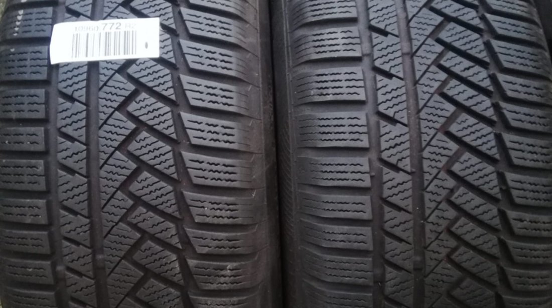 Jante aliaj 5x112 pe 16 originale Audi A4 B8 cu 225/55 R16 Continental de iarna ca noi