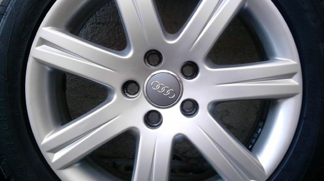 Jante aliaj 5x112 pe 17 originale Audi A4 A6 A3 nou TT