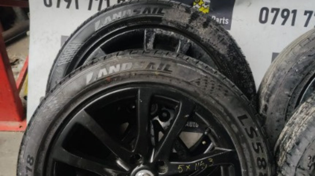 Jante aliaj 5x114,3 cu anvelope 215 / 55 R18 Nissan , Renault , Dacia , Toyota , Hyundai , Kia , Mazda