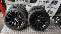 Jante aliaj 5x114,3 cu anvelope 215 / 55 R18 Nissa...