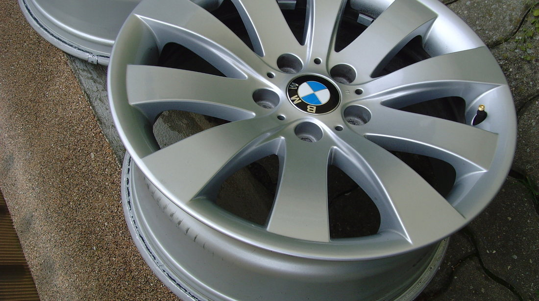 Jante aliaj 5x120 pe 18 originale BMW seria7;5GT (X3 F25,X4 F26),optional anvelope vara 245/50 R18