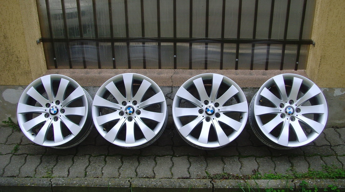 Jante aliaj 5x120 pe 18 originale BMW seria7;5GT (X3 F25,X4 F26),optional anvelope vara 245/50 R18