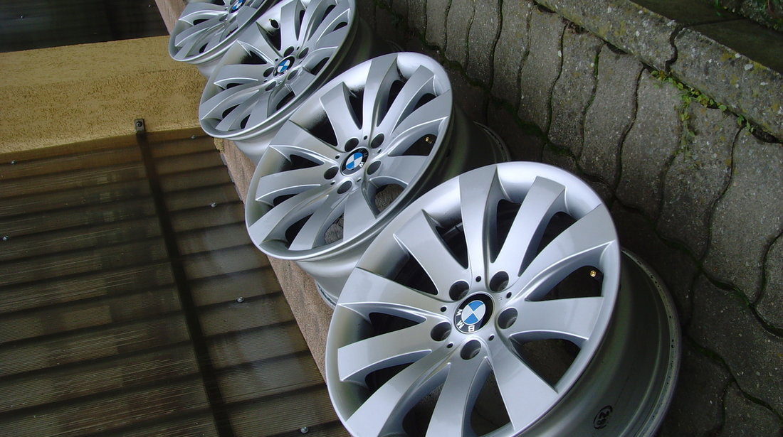 Jante aliaj 5x120 pe 18 originale BMW seria7;5GT (X3 F25,X4 F26),optional anvelope vara 245/50 R18