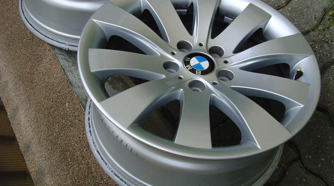 Jante aliaj 5x120 pe 18 originale BMW seria7;5GT (X3 F25,X4 F26),optional anvelope vara 245/50 R18