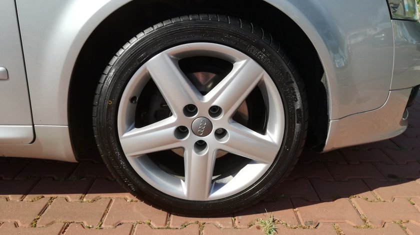 Jante aliaj Audi A4 A6,etc S-Line 5x112+Anvelope 235/45/17