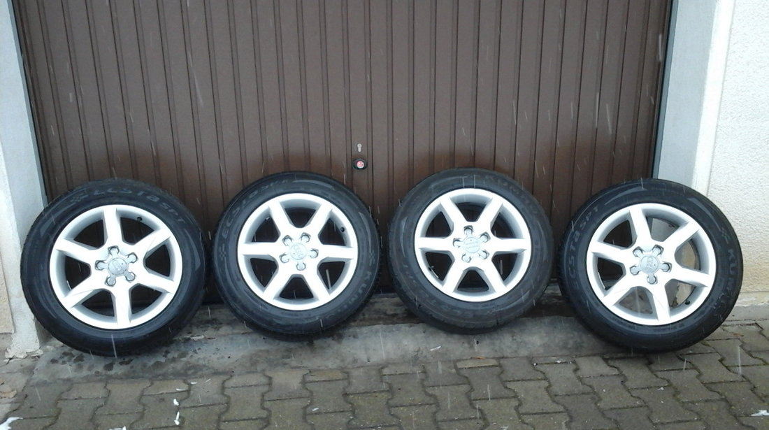 Jante aliaj audi  s-line original R16 ,R17 +anvelope