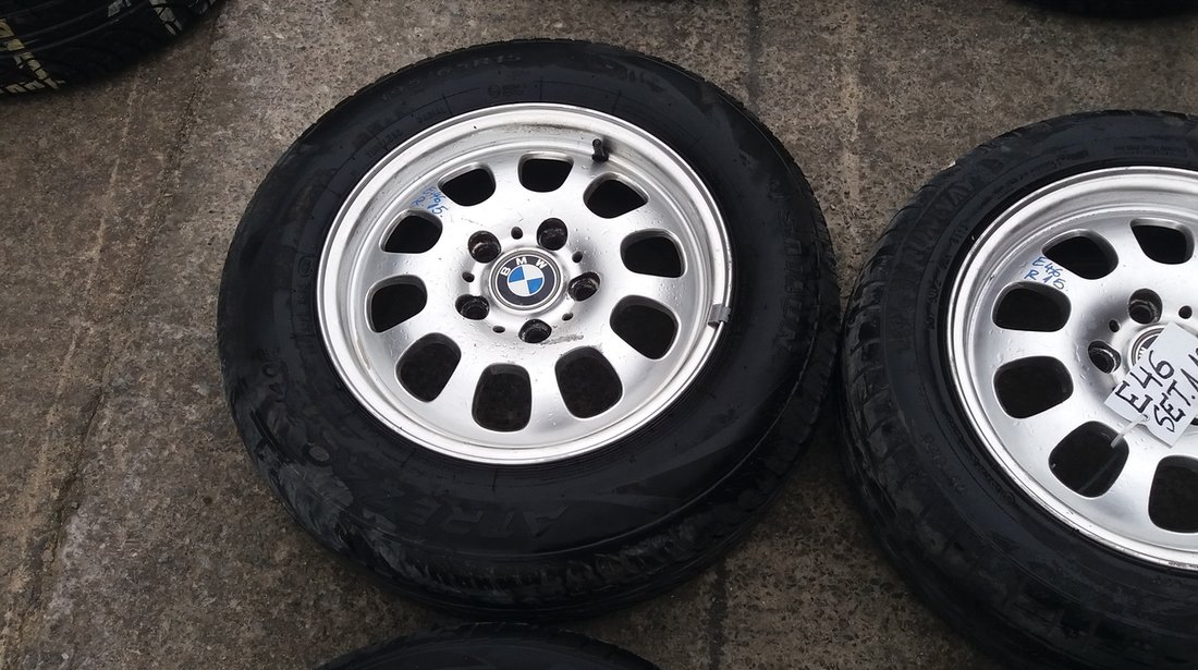 Jante aliaj BMW Seria 3 E46, R15, IS42, 6.5Jx15H2, 5 x 120  - set 112