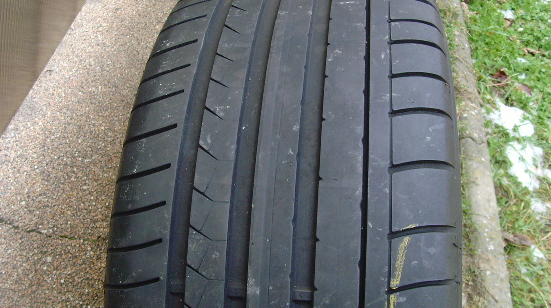 Jante aliaj ca Noi 5x112 pe 18 originale AUDI A4,A5,A6,A8+anvelope vara  245/40 R18 Dunlop SportMaxx