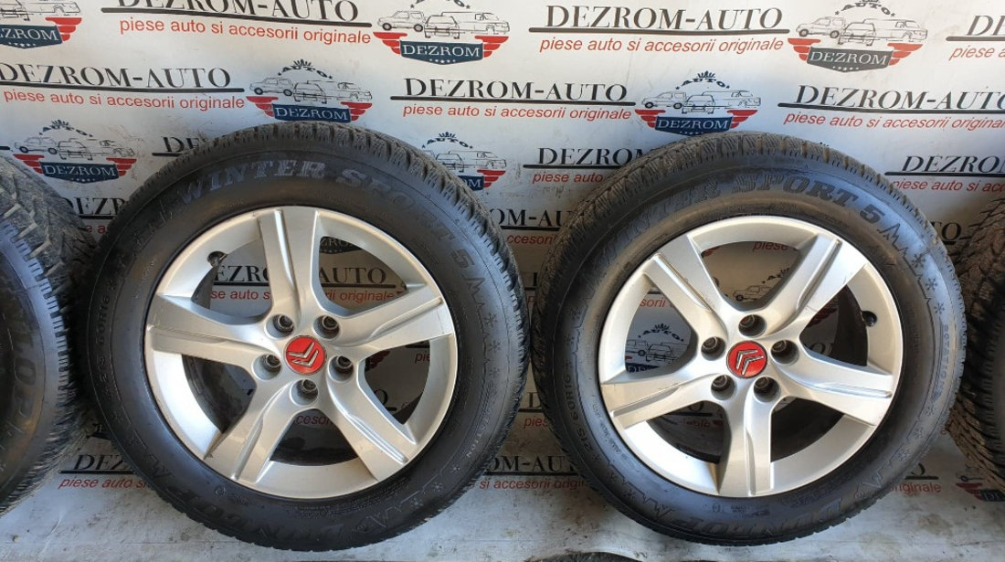 Jante aliaj cu anvelope 16 inch FORD FOCUS RS 7Jx16 5x108 ET46 cod : 9671401180