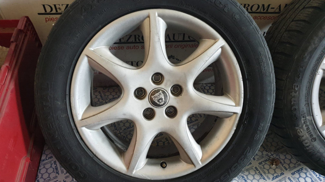 Jante aliaj cu anvelope 17 inch PEUGEOT 407 5Jx17 5x108 ET60 cod : 4R83-16C7-BA