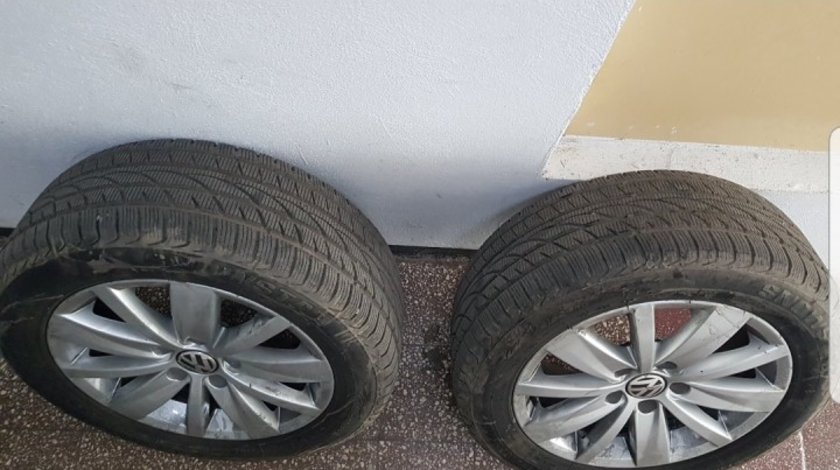 Jante aliaj cu anvelope noi R16 VW de iarna