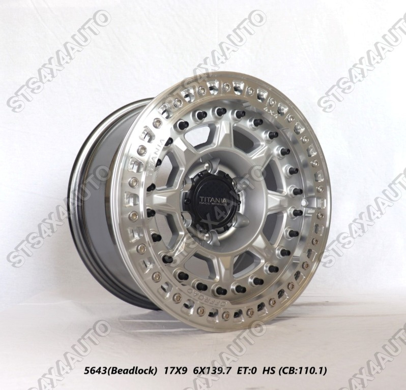 JANTE ALIAJ CU BEADLOCK REAL17X9J 6X139.7 [FR5643]HS