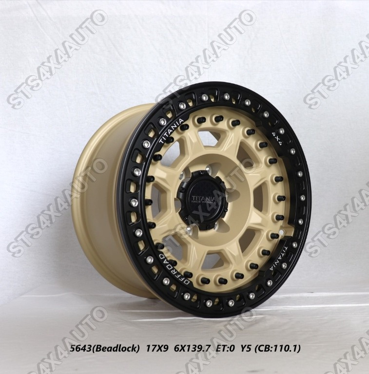 JANTE ALIAJ CU BEADLOCK REAL17X9J 6X139.7 [FR5643]Y5